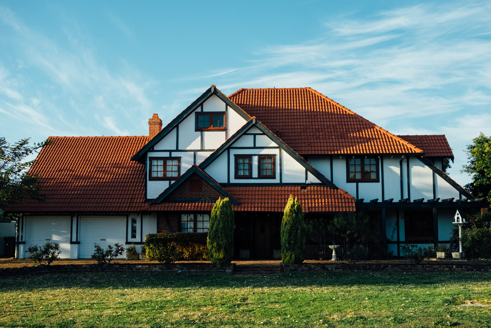 large suburban house